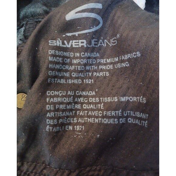 Silver Jeans-Suki Mid-Rise Slim Bootcut Jeans Women's Size 30/37 - Picture 8 of 8